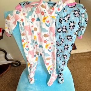 Footie toddler pj's